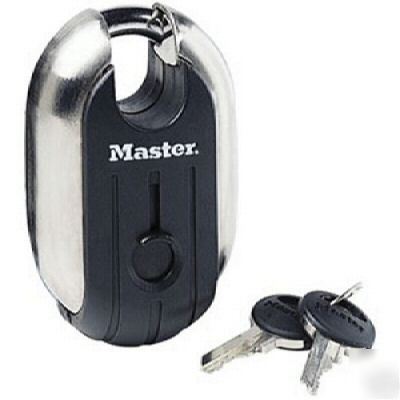 Master lock titanium 2-5/16-inch wide padlock, #187XD