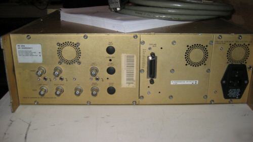 R.e. 204 audio analyzer with cable & manual