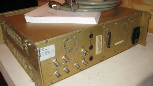R.e. 204 audio analyzer with cable & manual