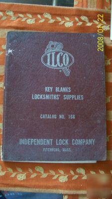 Vintag ilco catalog,key blanks,locksmiths' SUPPLIES1957