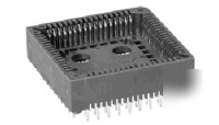 68 pin augat plcc sockets - throughole- great buy 