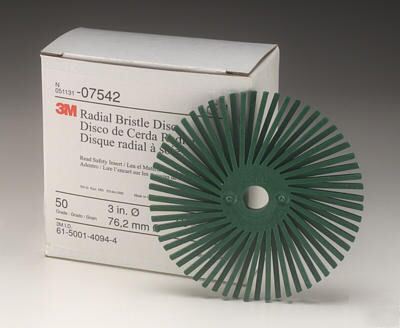 3M scotch-brite radial bristle discs 10BOX 3