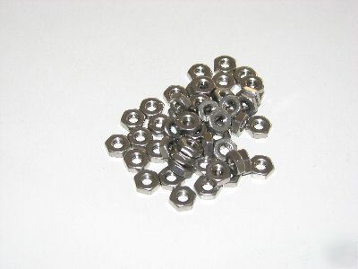 50 of stainless steel hex nuts #10-24 cushman truckster