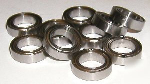10 bearing S695-2Z 5X13X4 stainless ABEC3 ball bearings