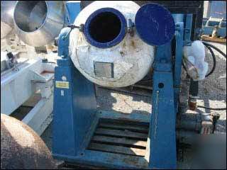 2.6 cu ft pfaudler g/l double cone vac dryer - 20202