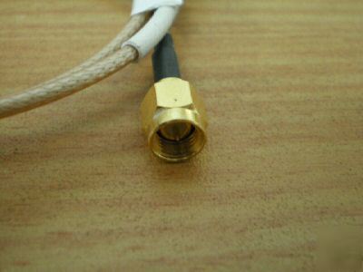 4X 35CM teflon bnc to sma coax cable adapter wa-0005-0