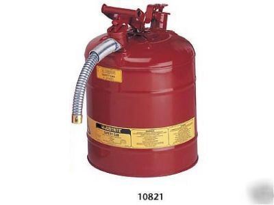 5 gallon justrite safety can type 2, gas can, container