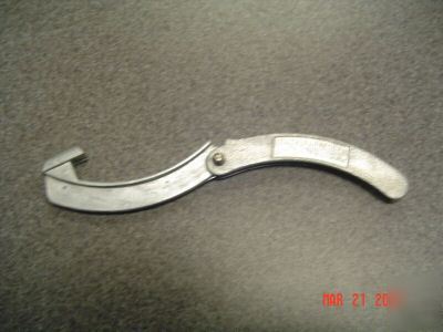 New folding pocket spanner wrench firemen must have