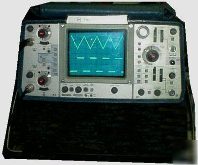 Tektronix dual trace 50 mhz lab oscilloscope free ship