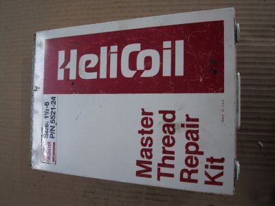 Helicoil master thread repair kit 1-1/2 6 tpi 5521-24