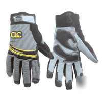 Custom leathercraft 155M gel tradesman gloves-medium