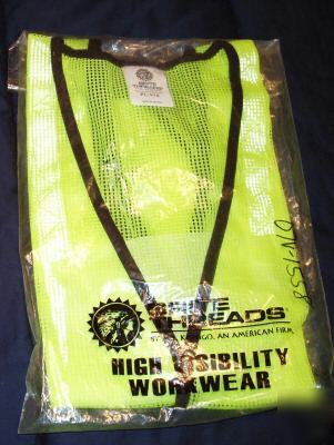 Ml kishigo reflective visibility vest one size pl V18