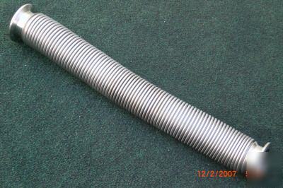 Stainless steel flex hose pipe vacuum bellow / no res 