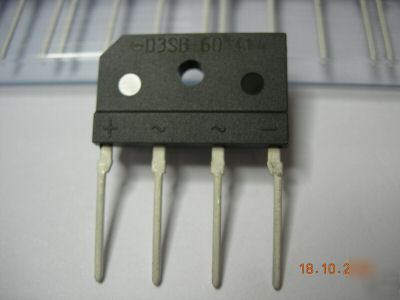 D3SB60 bridge rectifiers 4A 600V shindengen( 1LOT 8PCS)