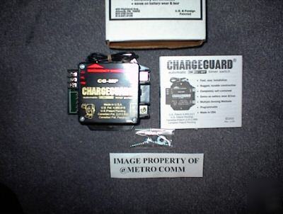 Chargeguard radio timer switch police motorola