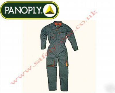 Grey overalls boilersuit, knee pad pockets xxl