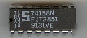 Integrated circuit 74158N ic electronics ,