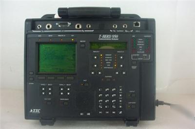 Ttc t-berd 950 communications analyzer w/ 7 options