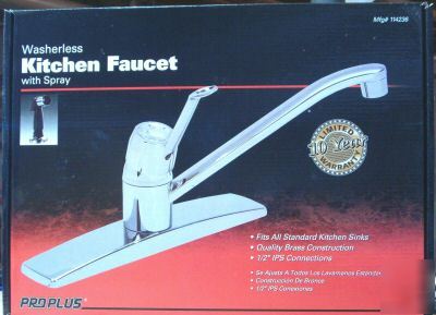 #FT03 - single handle kitchen faucet with sprayer