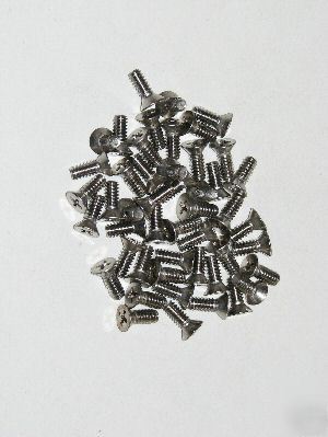 50 ss phillips machine screw flat head #10-24 x 1/2