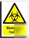 Biological hazard sign-adh.vinyl-200X250MM(wa-078-ae)