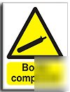 Bottle compound sign-s. rigid-200X250MM(wa-092-re)