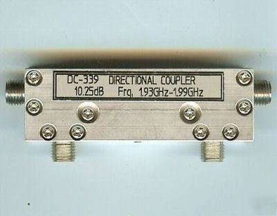 Dc-339 directional coupler 1.93-1.99 ghz sma ports