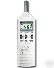 Extech 407736 sound level meter, 1.5DB accuracy 
