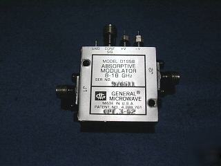 New general microwave absorptive modulator 8-18 ghz 