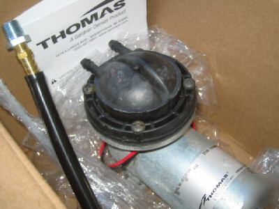 12 volt dc thomas vacuum pump. warranty buy the best 