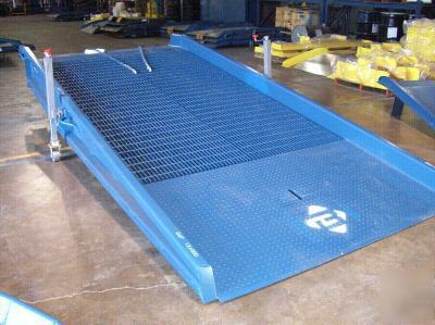 16,000 lb mini dock ramp, dock board, forklift ramp