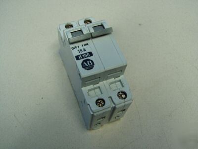 Allen bradley 15A circuit breaker m/n: 1492-CB2 H150