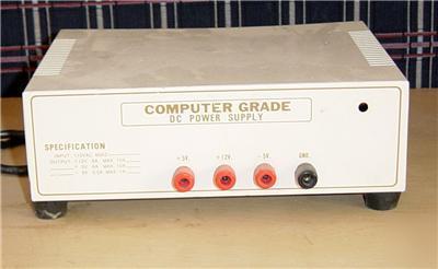 Computer grade dc power supply fast low cost ship