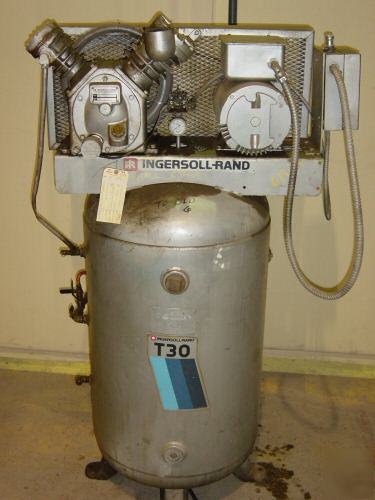 Ingersoll-rand vertical air compressor 5N 30T 80 gal