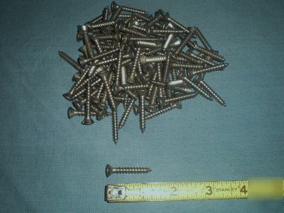 Stainless sheet metal screws #10 x 1 1/4