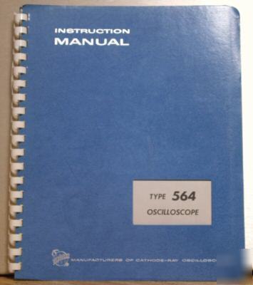 Tek tektronix 564 original service/operating manual