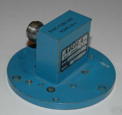 AW1414-2 waveguide/coax adpter