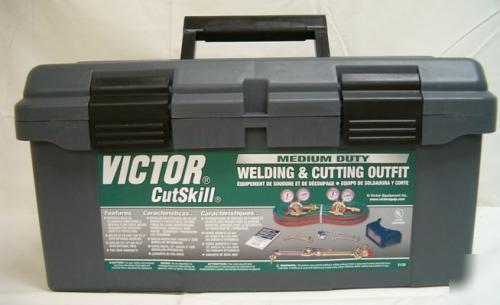 Victor cutskill welding & cutting outfit 0384-2503 med