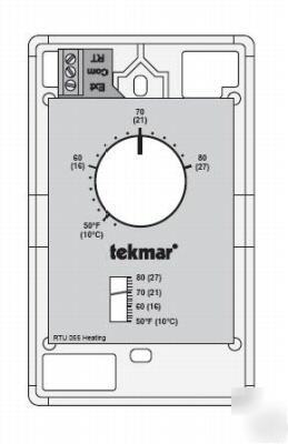 New tekmar 055 room temperature unit adjustable dial 