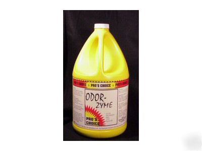 Pro's choice odor-zyme - 4 x 1 gallon case