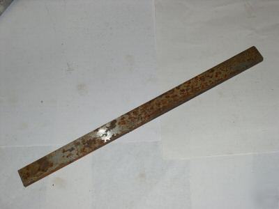 Bar of 0-1 tool steel 1/4