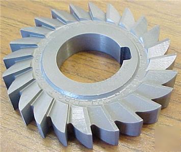 Plain tooth side milling cutter 3-1/4
