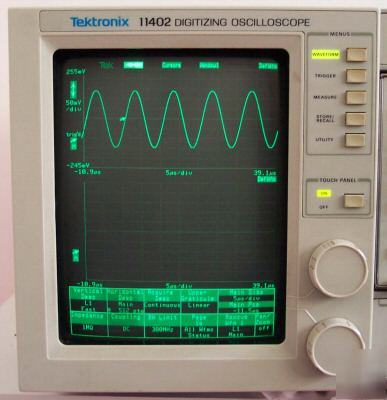 Tektronix 11402 1GHZ digitizing oscilloscope