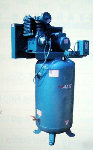 Two stage electric acs e series air compressor