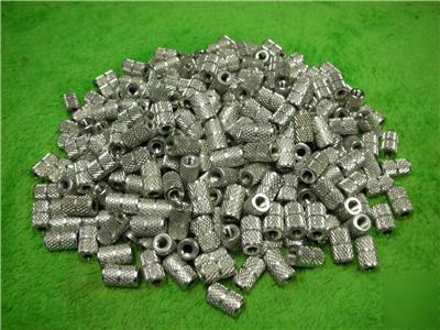 250 thumb screw long round coupling nut nuts 1/4-20 3/4