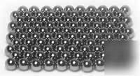 100 6MM dia. chrome steel bearing balls 