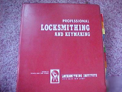  locksmith 32 lesson course book manual auto key codes