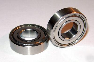 (10) SSR8Z stainless steel bearings, 1/2 x 1-1/8, R8-zz