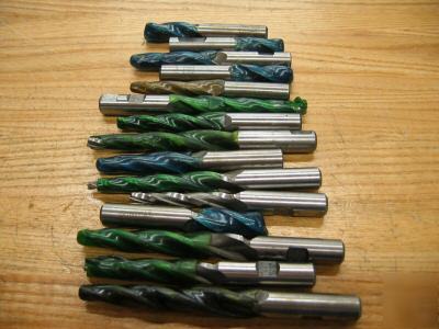 15 reground 3 degree taper end mill 3 flute hss P444