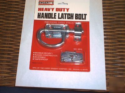 Engert's handle latch bolt - zinc plated